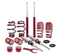 Shock Absorber Strut For VW For Polo MK4 9N 2001-2014 Coilover Spring Suspension Struts Lowering Shock Absorber Rear Air Shock Suspension