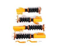 Shock Absorber Struts For Toyota For Celica 1990-1993 Damper Adjustable Suspension Coilovers AWD Racing Coilover Lowering T180 Coils Set Front Rear Coilovers Suspension