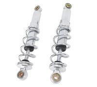 Shock Absorber Suspension, Adjustable Damping Rear Shock Absorber 280mm, High Durability Silver Plated Surface Motorcycle Rear Shock Universal for Monkey Motorcycle Z50 CT70 ST50