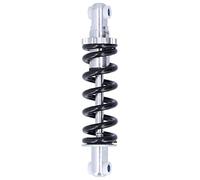Shock Absorber Suspension Aluminum Alloy Spring Shock Absorber Adjustable Heavy Duty Replacement for Mountain Bike Electric Scooter Moped Motorcycle Black 200mm