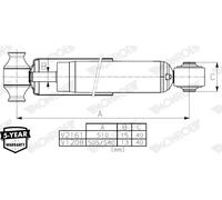 MONROE V1208 Shock absorber