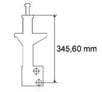 Front Shock Absorber Strut VW:PASSAT 357413031R 357413031Q