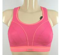 Shock Absorber Ultimate Run Pink/Coral Sports Bra Style 5044 Size 30B, 32A, 34A