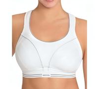 Shock Absorber Ultimate Run Womens Sports Bra White Seamless Padded Running