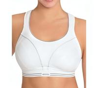 Shock Absorber Ultimate Run Womens Sports Bra White Support Seamless Padded