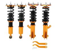 Shock Absorbers 24 Click Damper Adj. Coilovers Shock Struts For Mitsubishi For Eclipse GS GT 2000-2005 Coil Spring Struts Suspension Car Shock Absorber