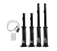 Shock Absorbers 4Pcs Front Rear Coil Spring Conversion Kit With Bypass 2203202438 223205013 For Benz For W220 For S-Class 1998-2006 RWD W/Airmatic Damper