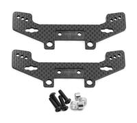 Shock Absorbers Carbon Fiber Chassis Reinforcement Plate For 1/10 Remote Control Vehicle Fit TT02 TT02R Models Off Road Remote Control Car Shock Tower Upgrade