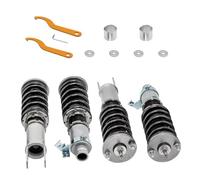 Shock Absorbers For Civic 1996-2000 For CRX 1989-1990 For Integra 3rd Gen 92-99 For Civic For Del Sol 92-97 24 Level Coilovers Suspension Struts Shock Absorber Strut