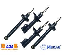 SHOCK ABSORBERS FRONT AND REAR VW GOLF MK2 GTI CORRADO C250