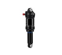 Shock Absorbers Mountain Bike Air Damping Adjustable Shock Absorber 165mm 190mm Scooter Alloy MTB Folding Bicycle Rear Shock Cycling Part Shock Absorber Strut(190mm Golden)
