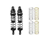 Shock Absorbers Parts For Traxxas For Mini For Maxx For Xrt 87mm Alloy Front Rear Adjustment Progressive For Spring Shock Absorber Parts(Silver)