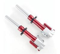 Shock Absorbers Universal 30/33 Core 380mm 400mm Motorcycle Front Shock Absorber For Cygnus-X For BWS For RSZ JOG For Niu N1S NQI E-scooter Modify Suspension strut(33 core 400mm red)