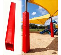 Shock-Absorbing Basketball Post Padding for Players | Indoor/Outdoor Protective Cover | Essential Sports Equipment for Enhanced Safety & Comfort