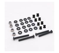 Shock Absorbing Column Anti Vibration Standoff for F4 F7 Flight Controller, Isolation Mount Damping Screw for RC FPV Drone Flying Tower, Vibration Damping Fixing Kit for F405 Stack(M3x25 Black)