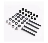Shock Absorbing Column Anti Vibration Standoff for F4 F7 Flight Controller, Isolation Mount Damping Screw for RC FPV Drone Flying Tower, Vibration Damping Fixing Kit for F405 Stack(M3x30 Black)