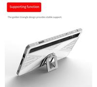 Shock Absorbing For TPU Case for RedMagic 3 Pro with Kickstand Slim Soft Shell Cover Offering Full Access to Ports and Buttons (White)