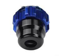 Shock Absorbing Fork Leg Shield Lightweight Design(Blue) | Robust aluminum alloy, resists impacts, extends fork life, 5cm size, gold to black colors