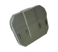 Shock absorbing nylon carrier for electronic devices that provides generous space and improved safety for the protection of UAV equipment