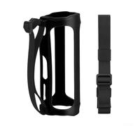 Shock Absorbing Silicone Case for JBL Flip5 Speaker Stylish and Functional Accessory (Blue(Black(with shoulder))