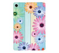 Shock-Absorbing Silicone Skin for Xiaomi Pad 6S Pro 12.4" Featuring Colorful Sunflowers Motif, Light ，Precise Cutouts, Anti-Scratch Coating, Flexible Protective Back Cover for Xiaomi Pad 6S Pro 12.4"