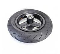 Shock Absorbing Solid Tyre 10x2.50 for Commute(A) | Fits 10-inch for scooters, disc brake ready, quick swap installation, robust alloy hub, black finish