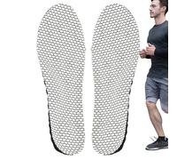 Shock Absorption Insoles, Comfort Insoles for Floors,Breathable Massage Shoes Inserts for Outdoor Sports - High Elastic Foot Support Internal Support, Insole
