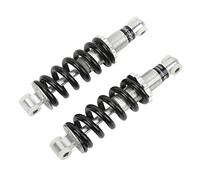 Shock Damper, 1 Pair Steel Alloy Adjustable Spring Pressure Motorcycle Suspension Damper, Air Shock Absorber Accessories Replacement for Electric Scooter ATV