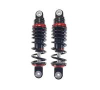 Shock Damper For Niu U1 U+ + 2Pcs Universal 250mm 265mm Motorcycle Rear Shock Absorber Suspension(265mm Red)