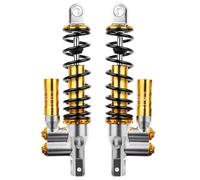 Shock Damper For Scooter BWS Nmax Nvx Xmax Aerox155 Pcx125 150 RSZ Niu 290/320mm Motorcycle Invert Rear Shock Absorber(320mm Silver yellow)