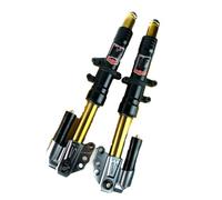 Shock Damper For Scooter Cygnus-X Aerox BWS RSZ NIU N1S 30/33core 400mm Inverted Front Shock Motorcycle Front Suspension(33core 400mm black)