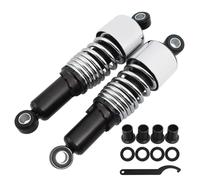 Shock Damper For Touring Glide Road King XL Scooter Bicycle Motorcycle Hydraulic Shock Absorber Rear Suspension(Chrome Black)