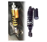 Shock Damper Motorcycle Shock Absorber 320mm 340mm 360mm Rear Air Absorbers Dirt ATV 1 Pcs(Black 340mm 1 Pcs)