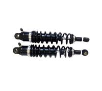 Shock Damper Universal 330mm Motorcycle Rear Air Bushing Shock Absorber Suspension Silver & Black