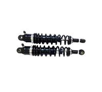 Shock Damper Universal 340mm 13.5" Motorcycle Rear Air Bushing Shock Absorber Suspension For For Silver & Black