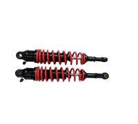 Shock Damper Universal 340mm Motorcycle Rear Air Bushing Shock Absorber Suspension For For Red& Black