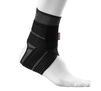 Shock Doctor Ankle Sleeve with Compression Wrap Support (Black, Small)