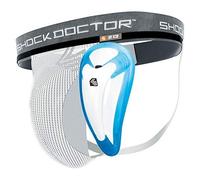 Shock Doctor Boy's Core Supporter with Bio Flex Cup-White, Large
