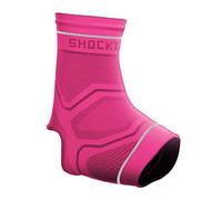 Shock Doctor Compression Ankle Knit Sleeve-Pink-Medium
