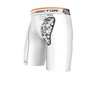 Shock Doctor Compression Short Cup Supporter with AirCore Soft Cup, Adult & Youth