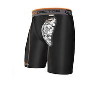 Shock Doctor Compression Short Cup Supporter with AirCore Soft Cup, Adult & Youth