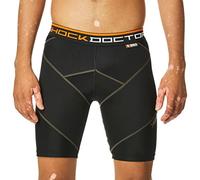 Shock Doctor Compression Shorts. Men’s Cross Compression Boxer. for Basketball, Soccer, Running, Crossfit and More (Small) Black
