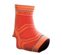 Shock Doctor Compression Sleeve Knit Ankle-Orange-Large