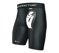 Shock Doctor Core Compression Short with Bio Flex Cup Large Black Large Black