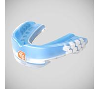 Shock Doctor Mouthguard Gel Max Power Protective Gear Transparent/Blue One Size