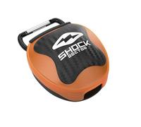 Shock Doctor Men's Case Mouthguard, Orange, One Size
