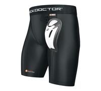 Shock Doctor Men's Core Compression Shorts in Black | Size: Large Shock Doctor Black L