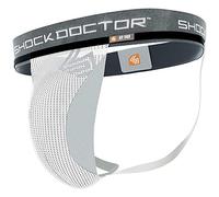 Shock Doctor Men's Core Supporter with Cup Pocket-White, Small