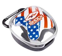 Shock Doctor Mouth Guard Case, Flag
