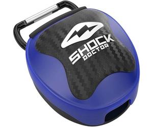 Shock Doctor Unisex's Case Mouthguard, Blue, One Size